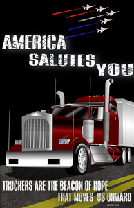 America Salute You - Truckers