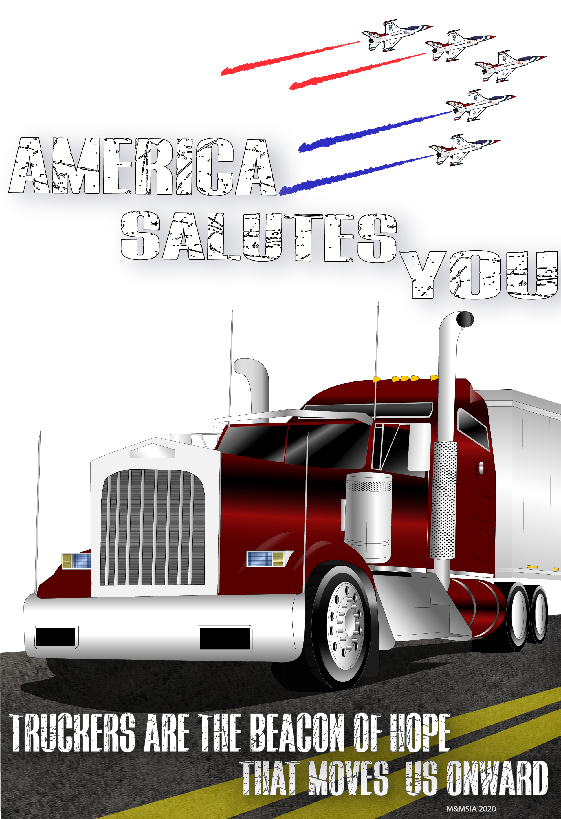 America Salute You - Truckers